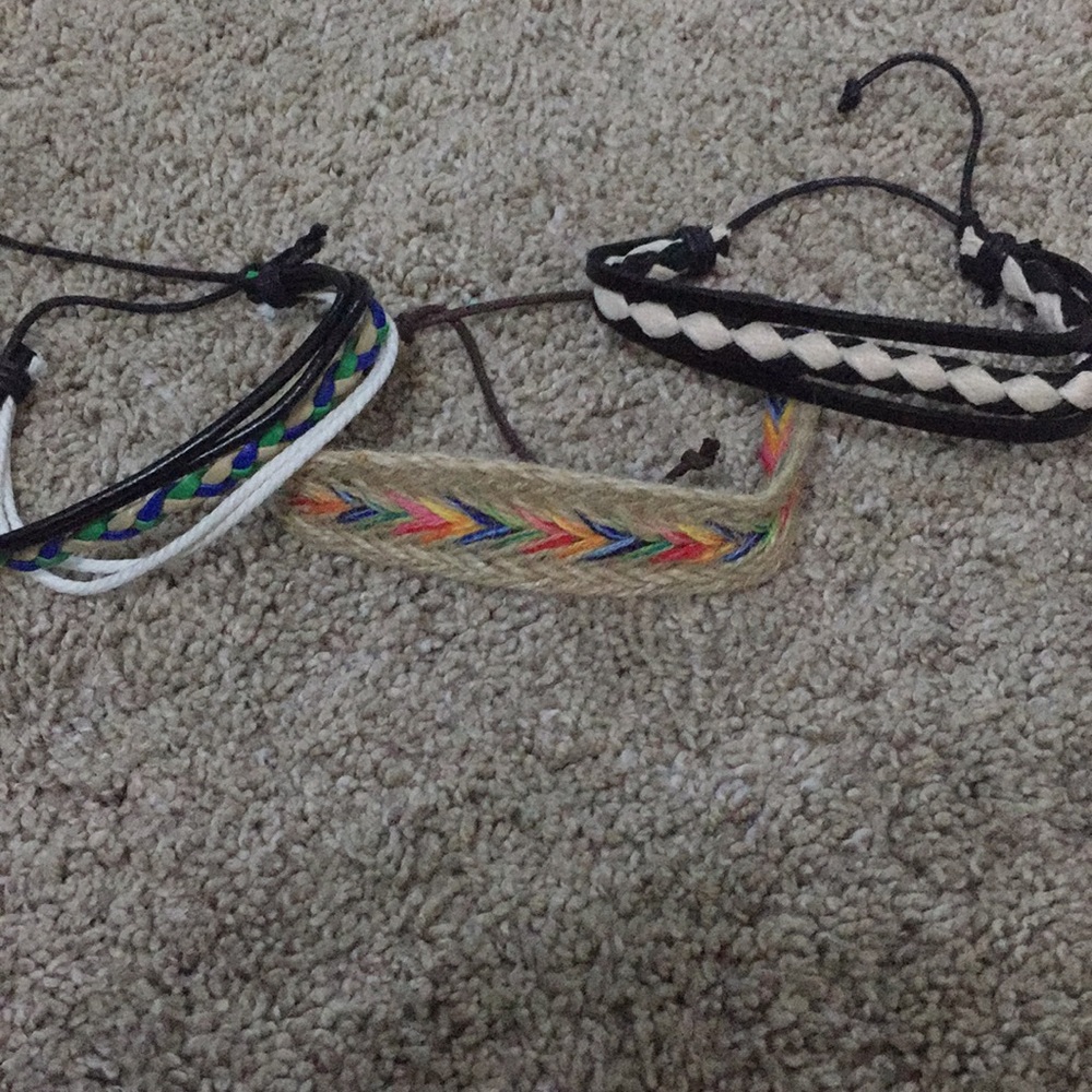 3 bracelets